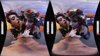Zoe Doll en Widowmaker baise Tracer en cosplay Zoe Doll en Widowmaker baise Tracer en cosplay