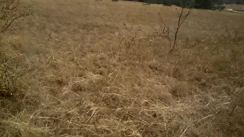 Plan pipe sur un chemin de randonnée